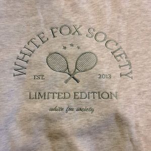 Oversized crew neck sweater. Size is small/medium.